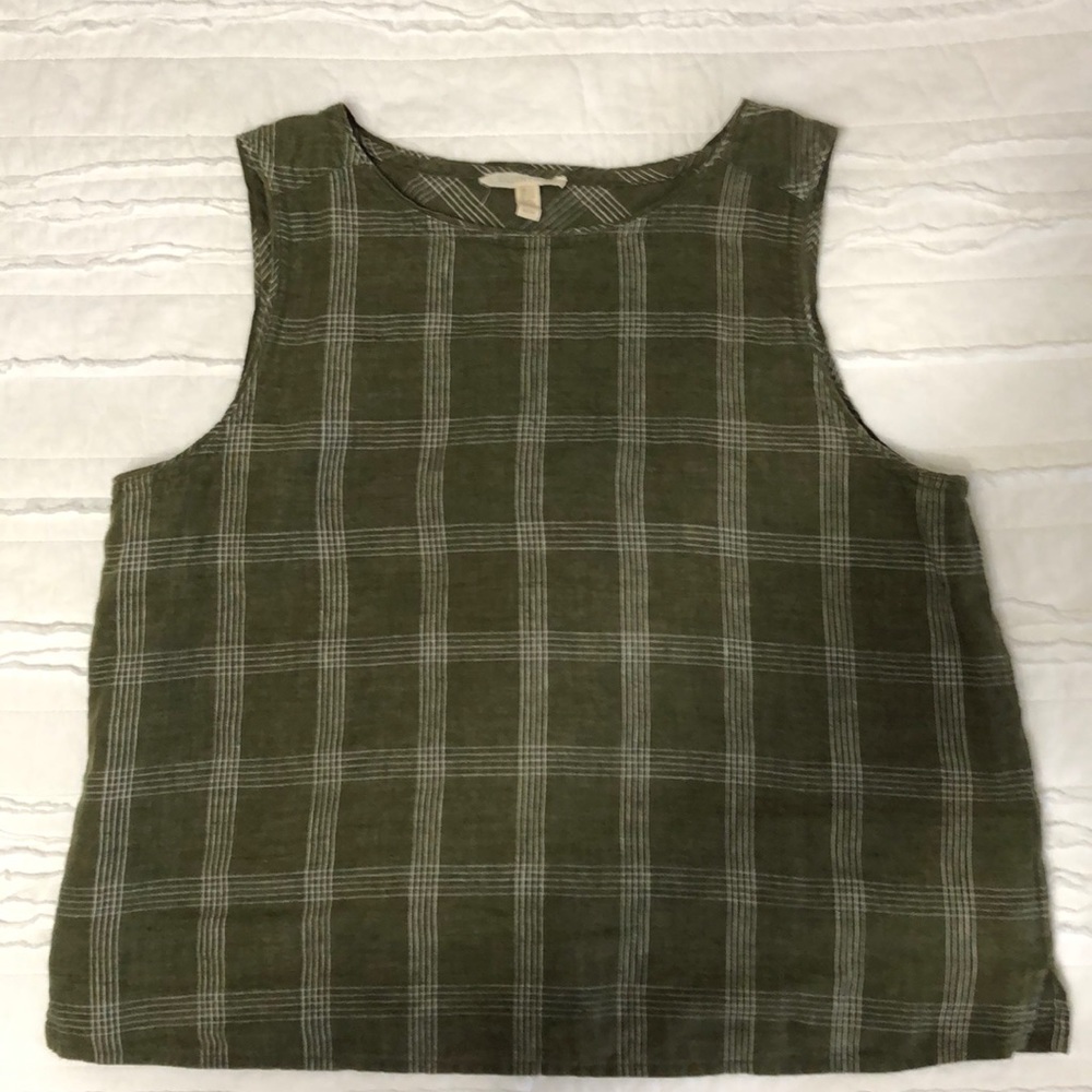 Eileen Fisher organic linen top